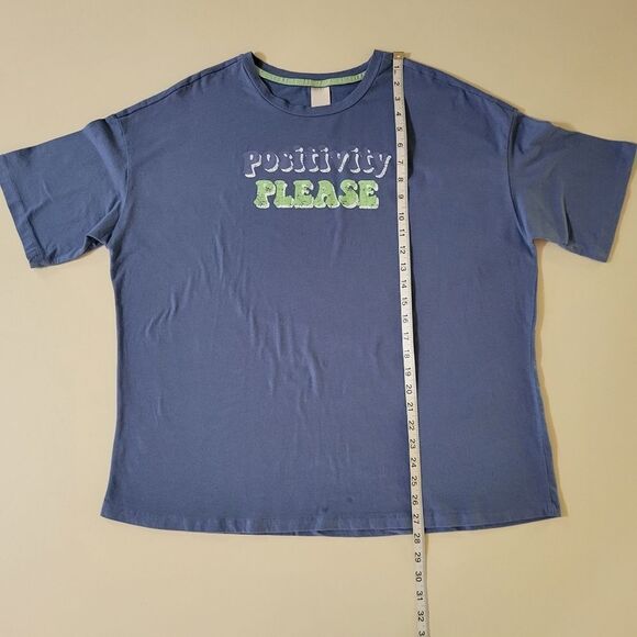 Secret Treasures Womens Blue Short Sleeve Top - Picture 8 of 13